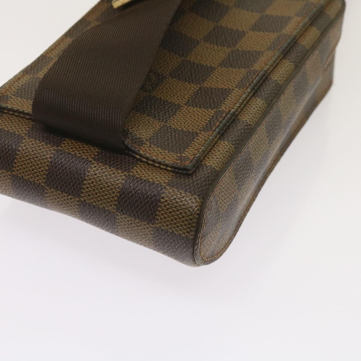 Louis Vuitton Geronimos Waist Bag Damier, BROWN, CANVAS, Shoulder bag