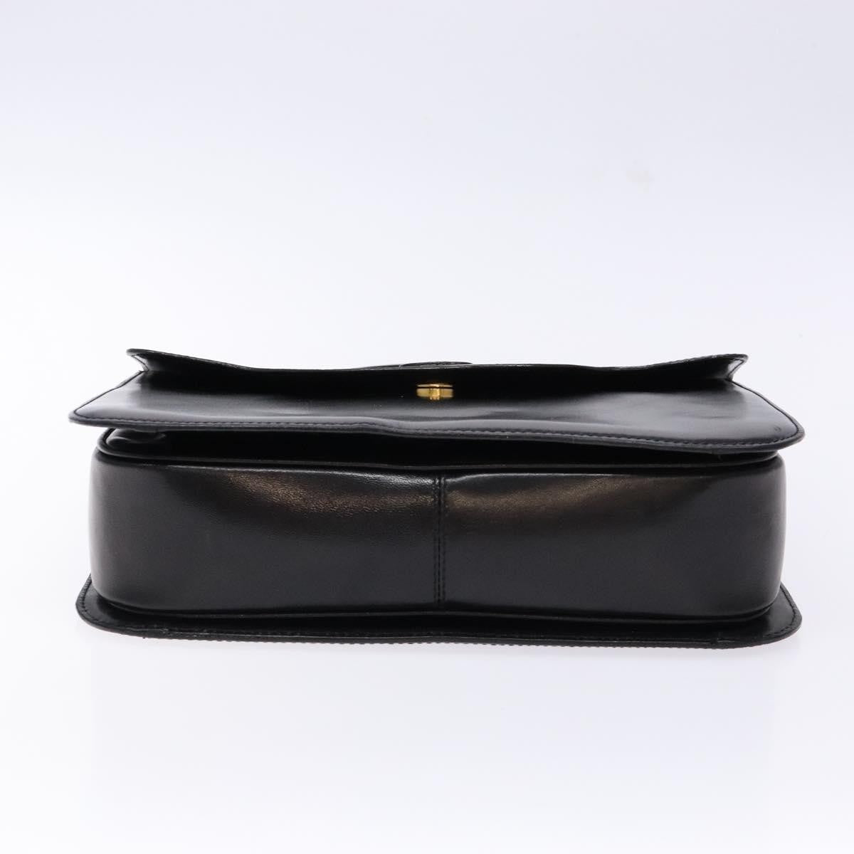 Bally Handbag Leather, Black, Leather, Handbag