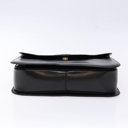 Bally Handbag Leather, Black, Leather, Handbag