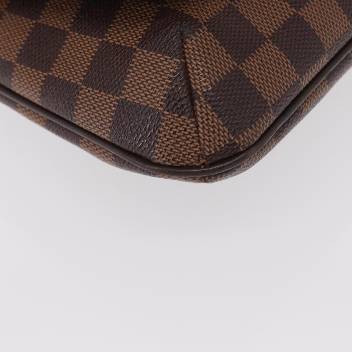 Louis Vuitton Musette Salsa Handbag Damier Canvas, BROWN, CANVAS, Shoulder bag