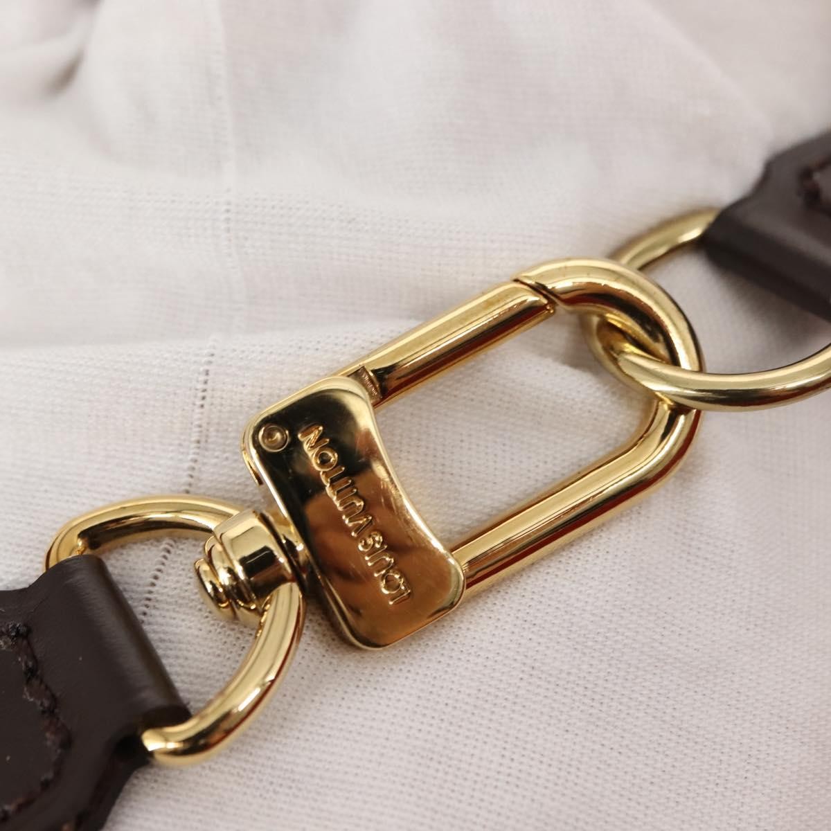 Louis Vuitton Greenwich Travel Bag Damier, BROWN, CANVAS, Travel bag