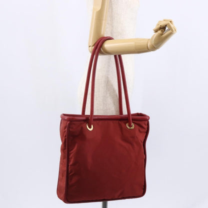 Celine Tote bag Nylon, RED, NYLON, Tote bag