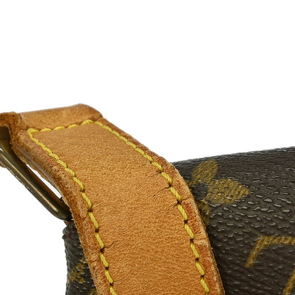 Louis Vuitton Musette Handbag Monogram Canvas, BROWN, CANVAS, Shoulder bag