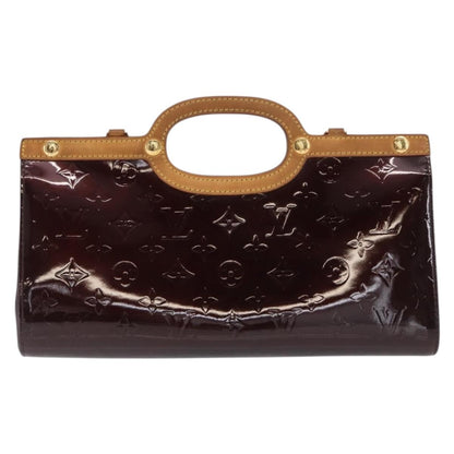 Louis Vuitton Roxbury Drive Handbag Monogram Vernis, PURPLE, PATENT_LEATHER, Handbag