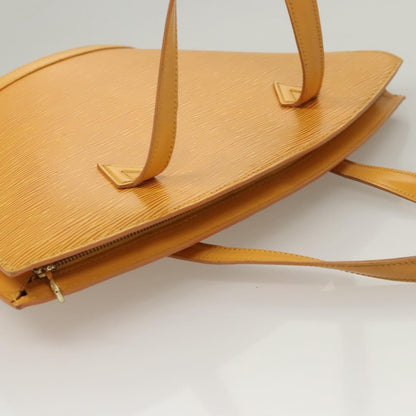 Louis Vuitton Saint Jacques Handbag Epi Leather, YELLOW, LEATHER, Handbag
