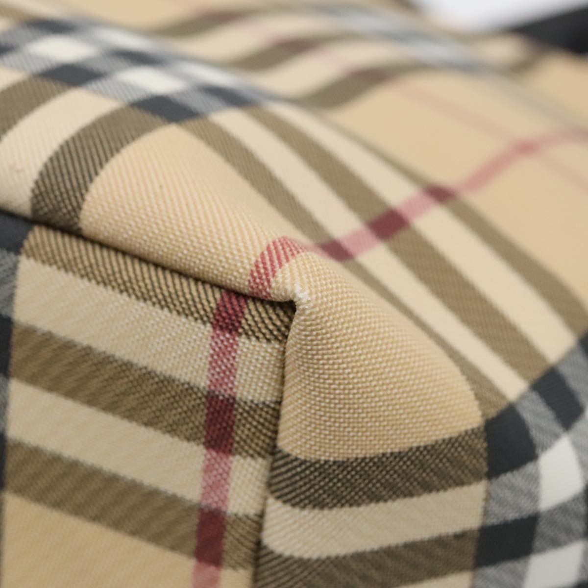 Burberry Nova Check Tote canvas check pattern, BEIGE, CANVAS, Tote bag