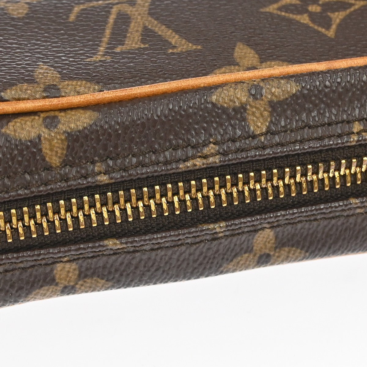 Louis Vuitton Pochette Marly Bandouliere Bag Monogram Canvas, Brown, Canvas, Clutch