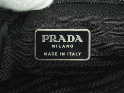 Prada Vintage Tote Tessuto, BLACK, NYLON, Tote bag