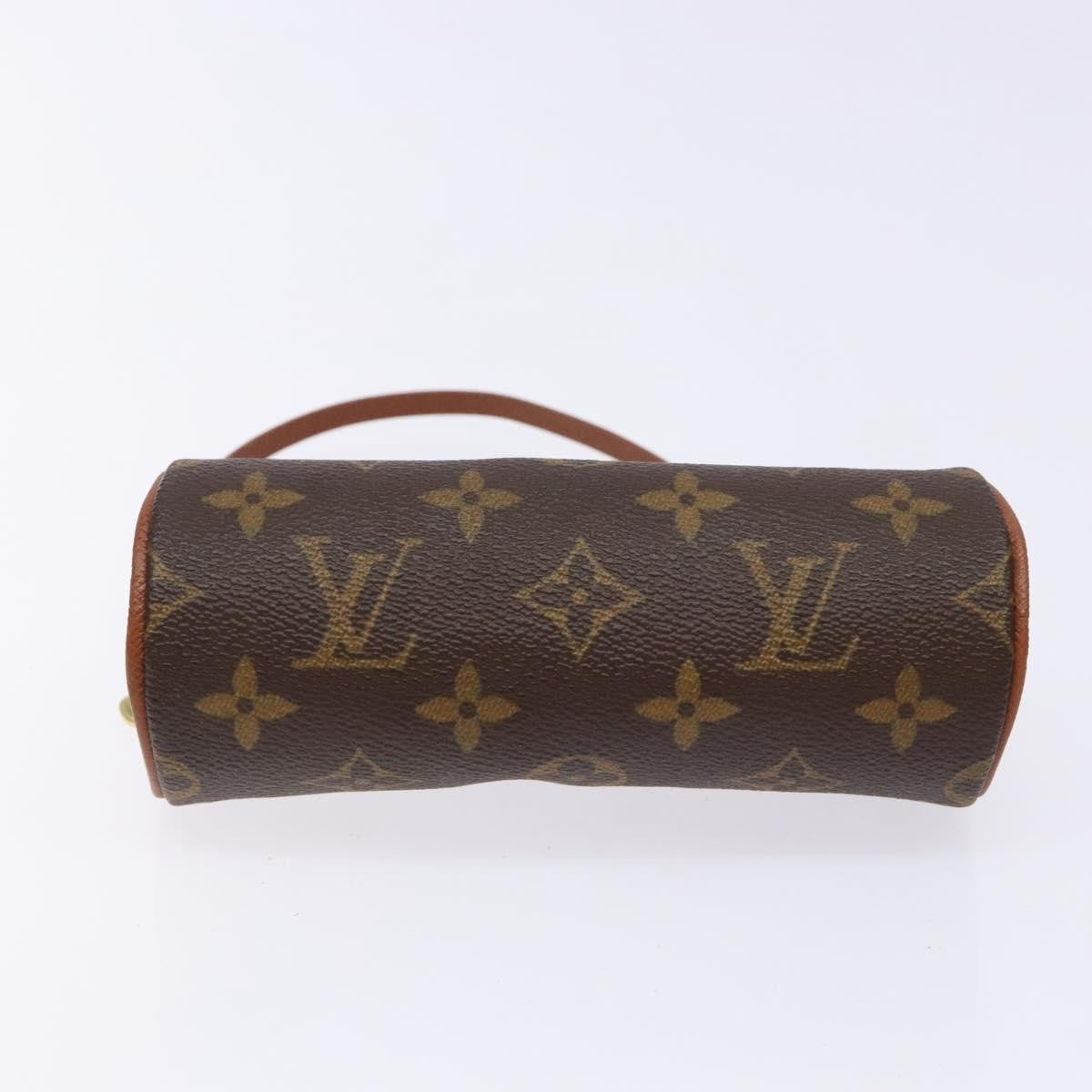 Louis Vuitton Papillon Pochette Monogram Canvas, BROWN, CANVAS, Handbag