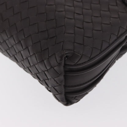 Bottega Veneta Nodini Crossbody Bag Intrecciato Nappa, BROWN, LEATHER, Shoulder bag