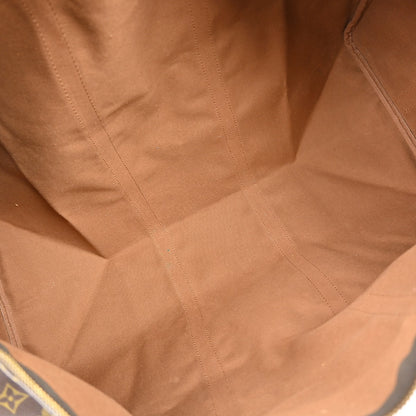 Louis Vuitton Keepall Bandouliere Bag Monogram Canvas, BROWN, CANVAS, Travel bag