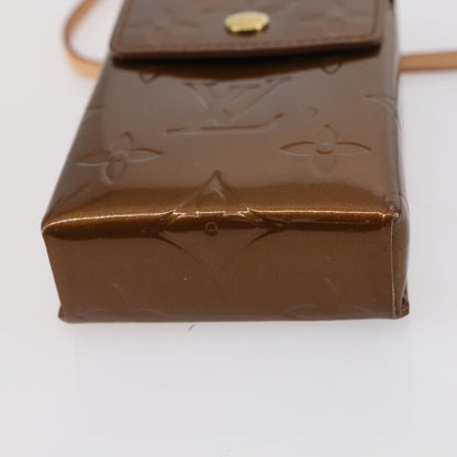 Louis Vuitton Walker Cigarette Case Holder Monogram Vernis, BROWN, PATENT_LEATHER, Clutche & pouche