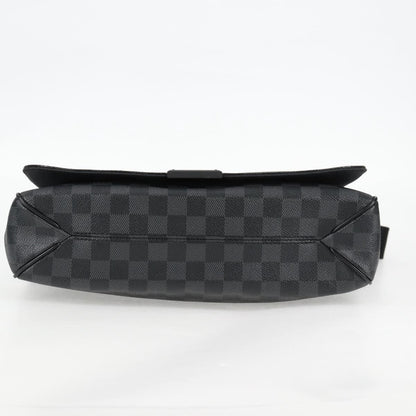 Louis Vuitton District Messenger Bag Damier Graphite, BLACK, CANVAS, Shoulder bag