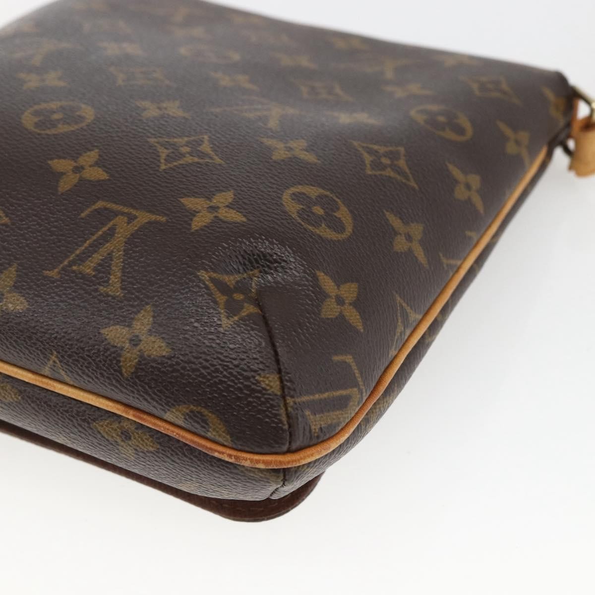 Louis Vuitton Musette Salsa Handbag Monogram Canvas, BROWN, CANVAS, Shoulder bag