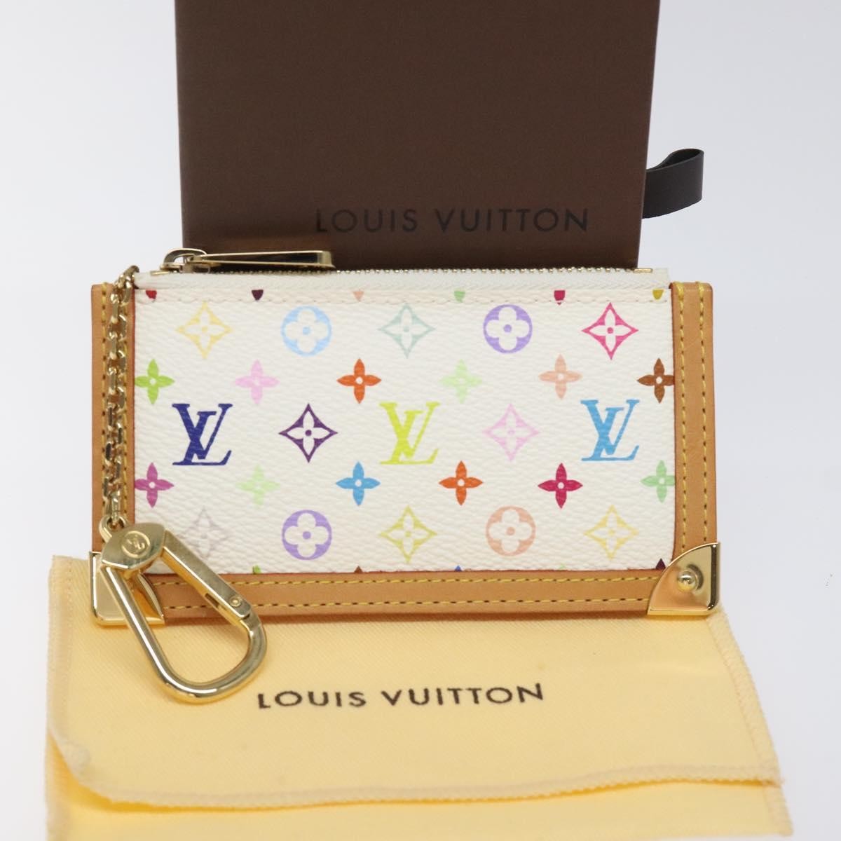 Louis Vuitton Pochette Clés Monogram Canvas, MULTICOLOUR, CANVAS, Wallets