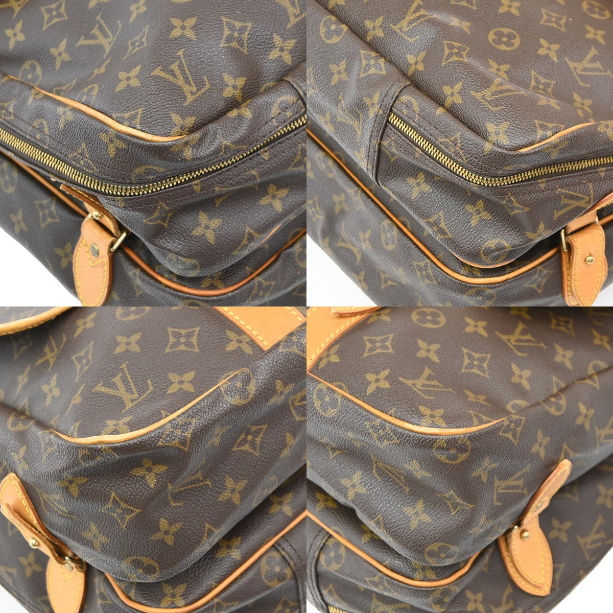 Louis Vuitton Sac Chasse Hunting Bag Monogram Canvas, Brown, Canvas, Travel Bag