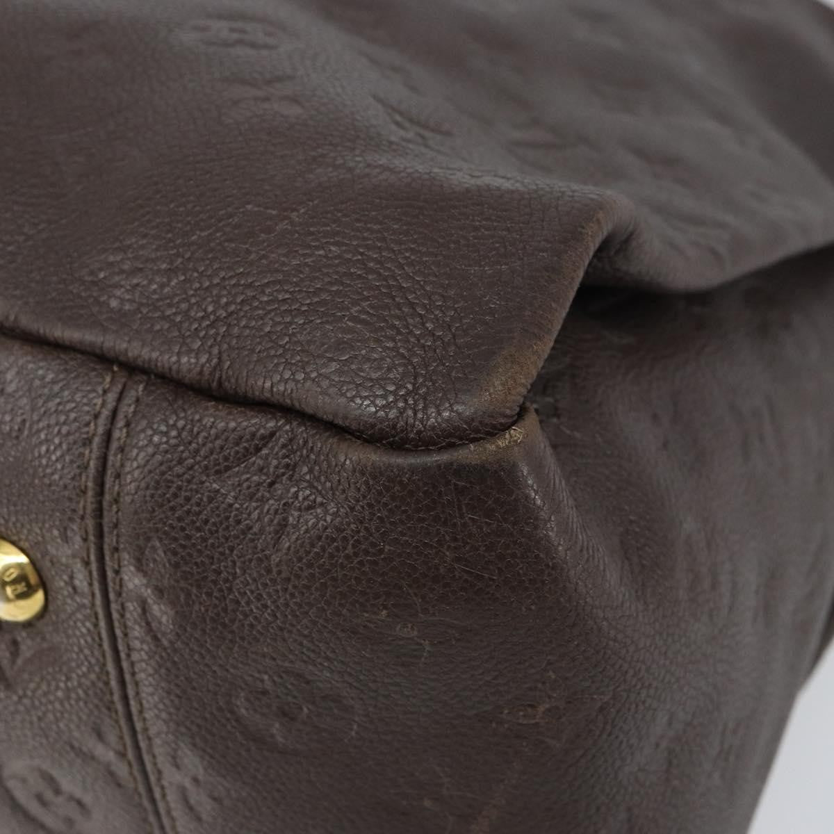 Louis Vuitton Artsy Handbag Monogram Empreinte Leather, BROWN, LEATHER, Handbag