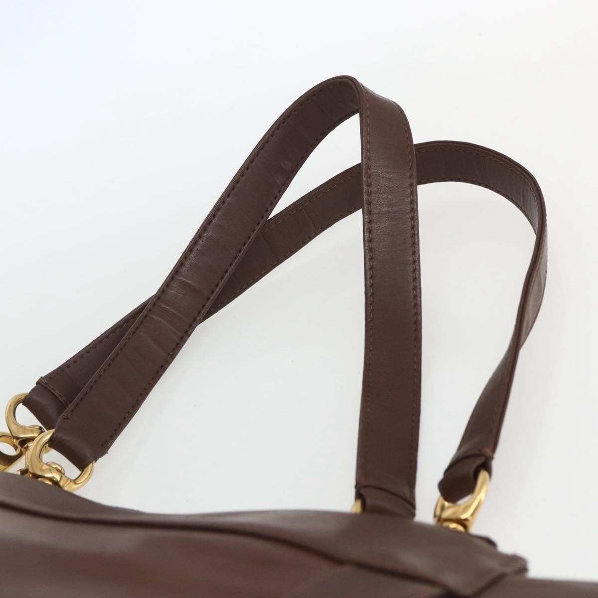 Chloe Eden Tote bag Leather, BROWN, LEATHER, Tote bag