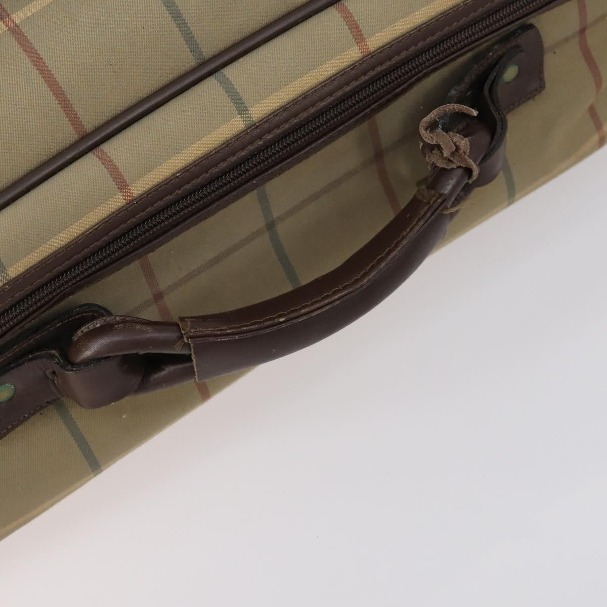 Burberry Nova check boston bag Canvas, BEIGE, CANVAS, Travel bag
