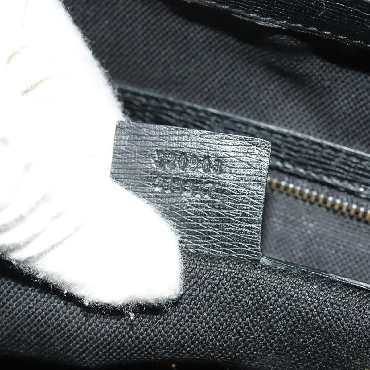 Gucci Bright Bit Convertible Tote Leather, BLACK, LEATHER, Handbag