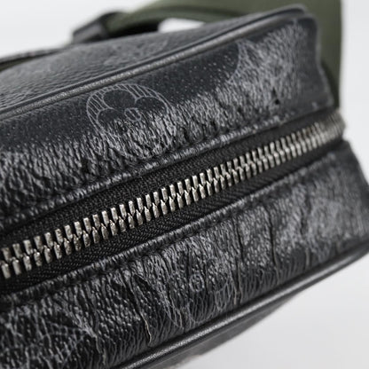 Louis Vuitton Danube Handbag Limited Edition Vivienne Monogram Eclipse, BLACK, CANVAS, Handbag