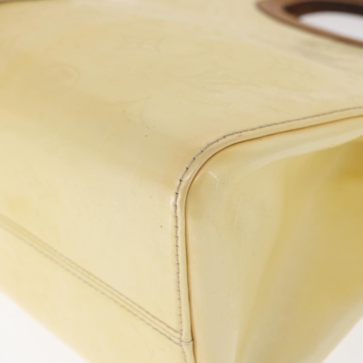 Louis Vuitton Maple Drive Handbag Monogram Vernis, YELLOW, PATENT_LEATHER, Handbag