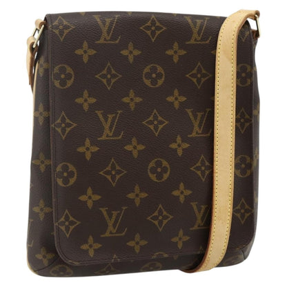 Louis Vuitton Musette Salsa Handbag Monogram Canvas, Brown, Canvas, Shoulder Bag
