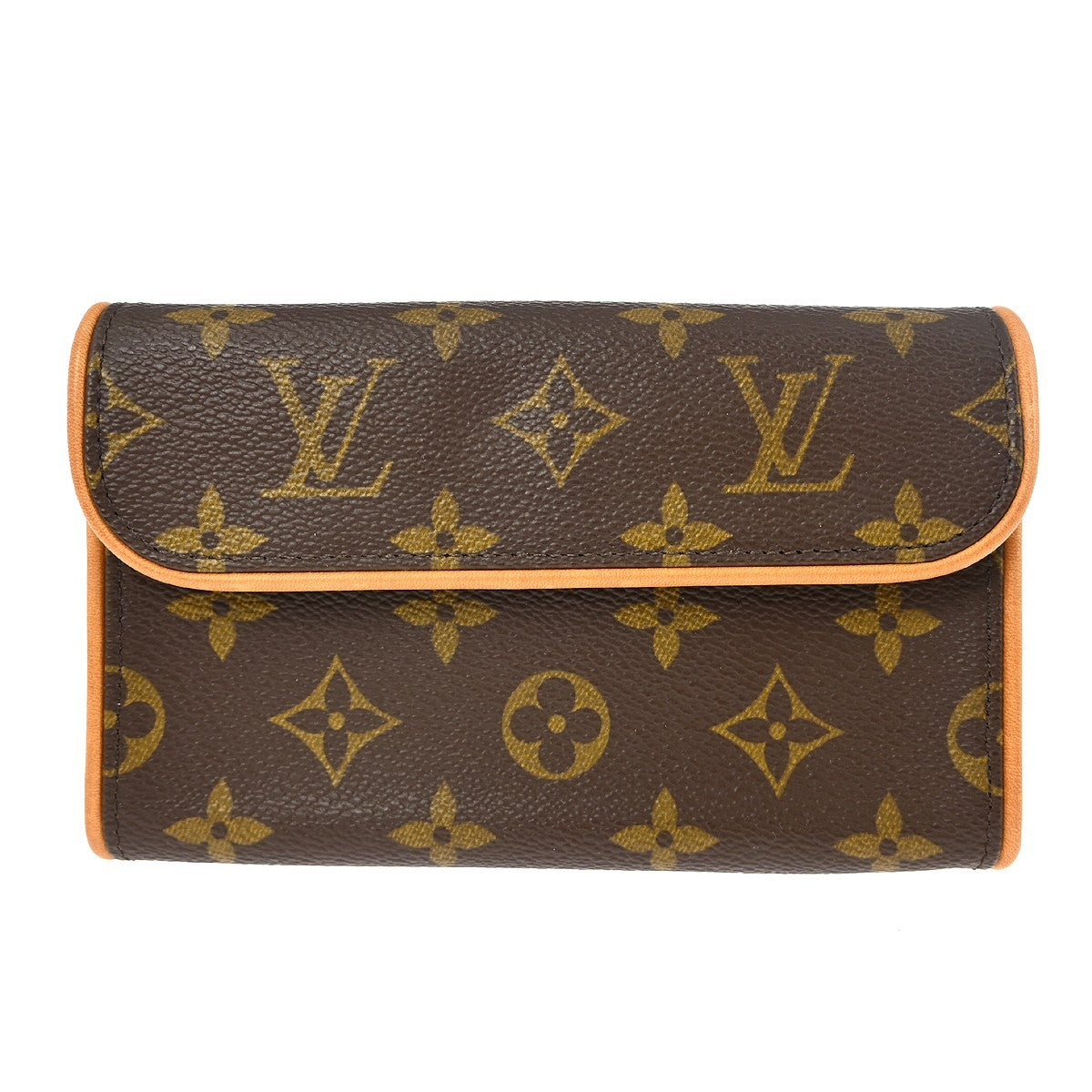 Louis Vuitton Florentine Pochette Monogram Canvas, Brown, Canvas, Clutch