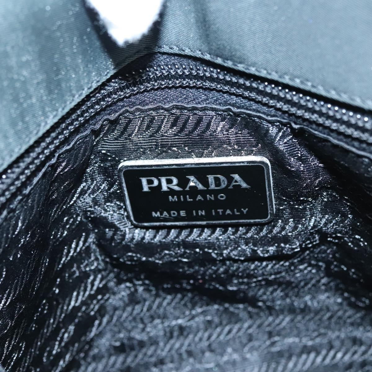 Prada Vintage Handbag Tessuto, GREEN, NYLON, Handbag