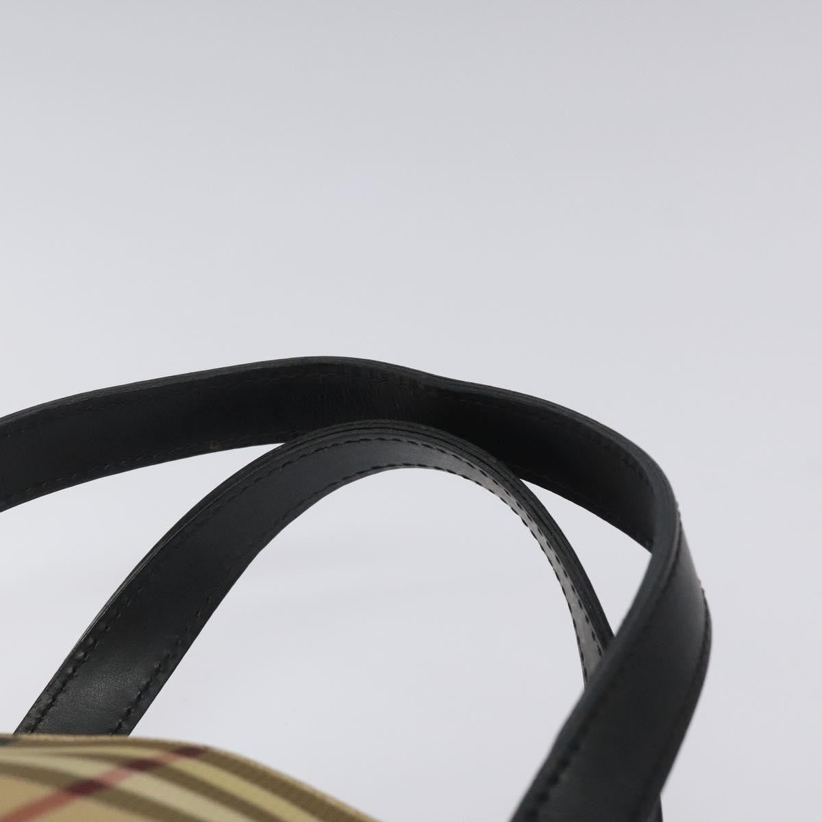 Burberry Top Handle Tote Nova Check Canvas, BEIGE, CANVAS, Tote bag