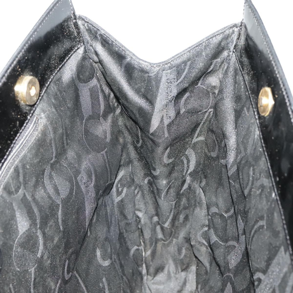 Salvatore Ferragamo Vala tote Canvas, BLACK, CANVAS, Tote bag