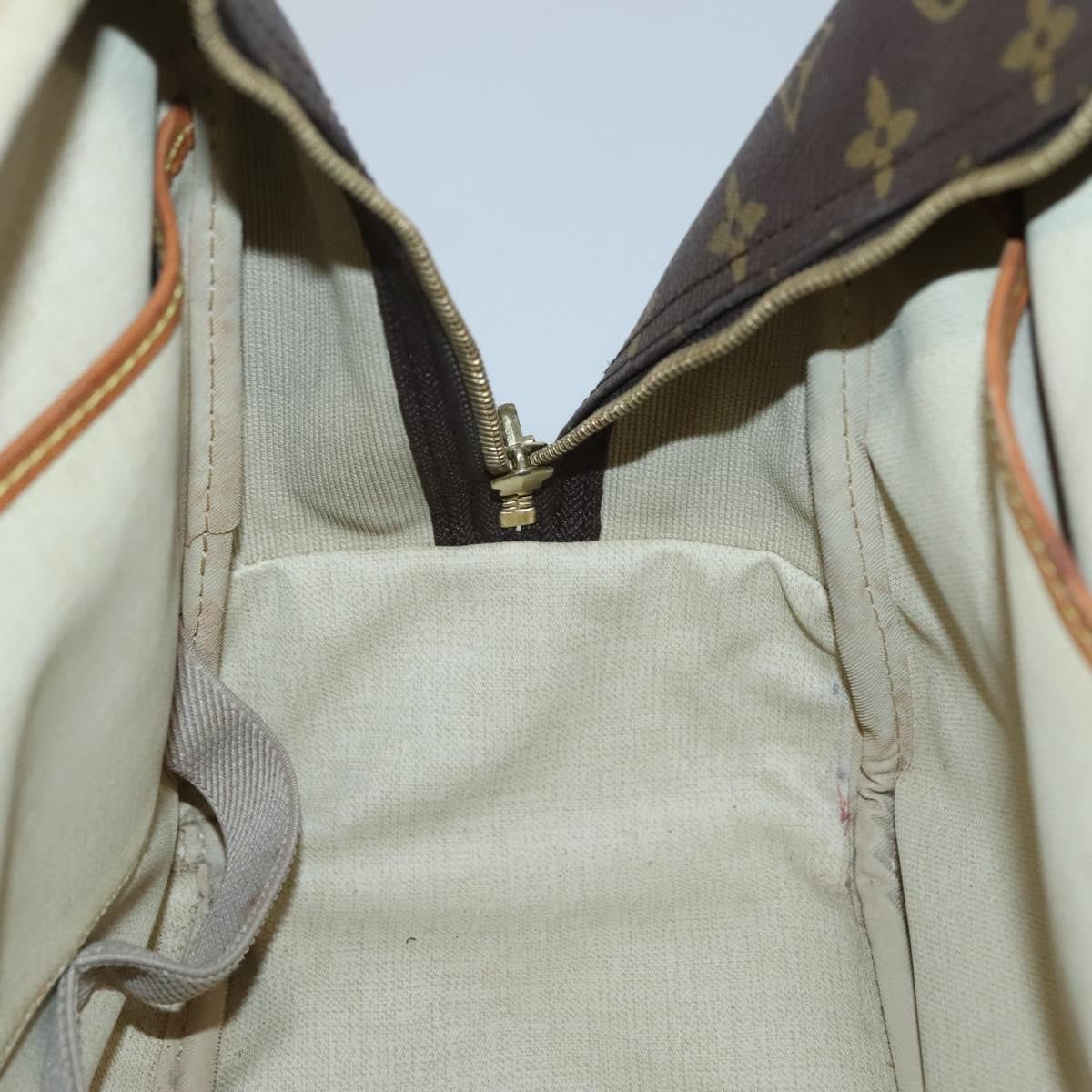 Louis Vuitton Deauville Handbag Monogram Canvas, BROWN, CANVAS, Handbag