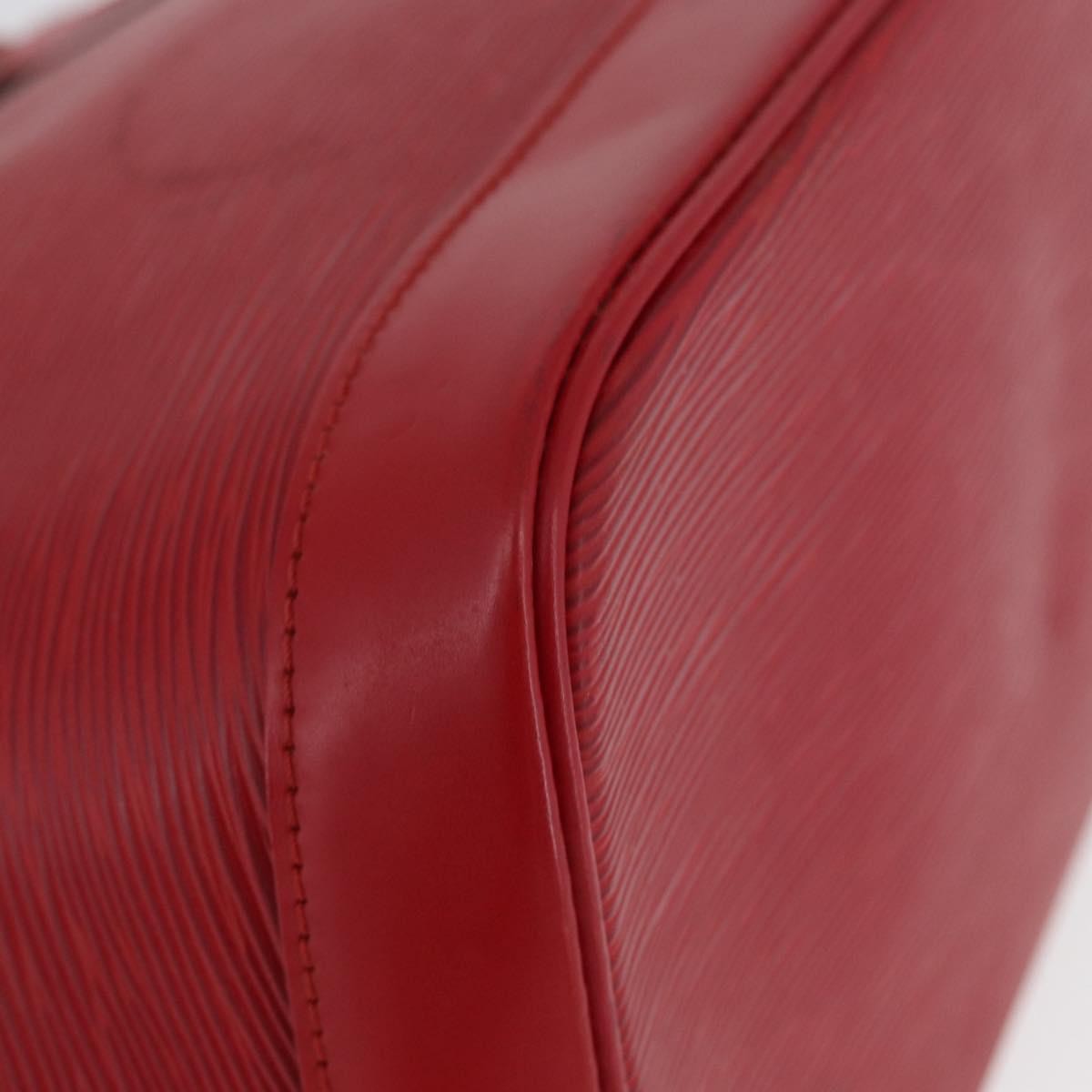 Louis Vuitton Alma Handbag Epi Leather, Red, Leather, Handbag