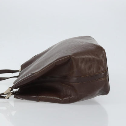 Louis Vuitton Mandara Handbag Epi Leather, BROWN, LEATHER, Shoulder bag