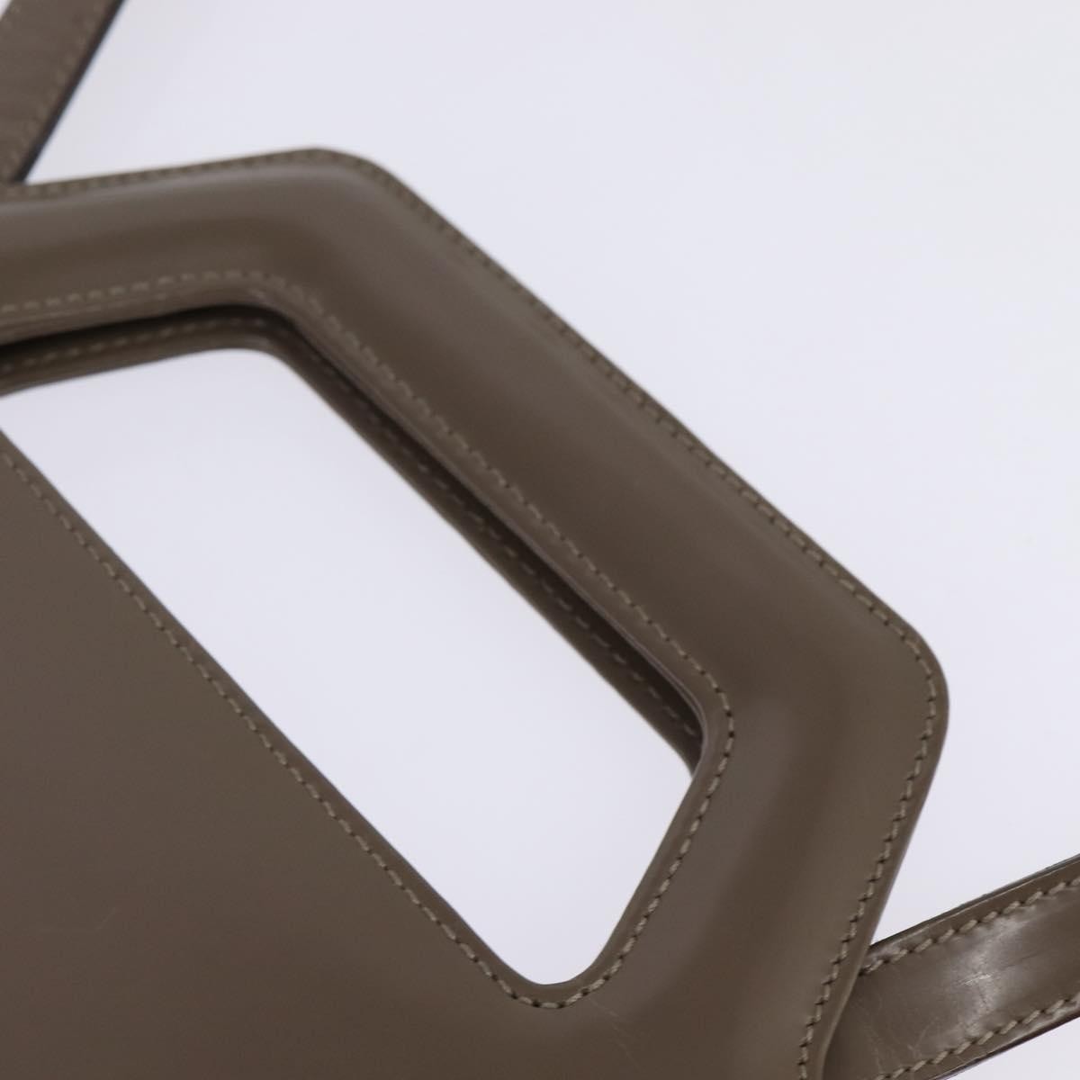 Salvatore Ferragamo Wanda Handbag Patent Leather, GRAY, PATENT_LEATHER, Handbag