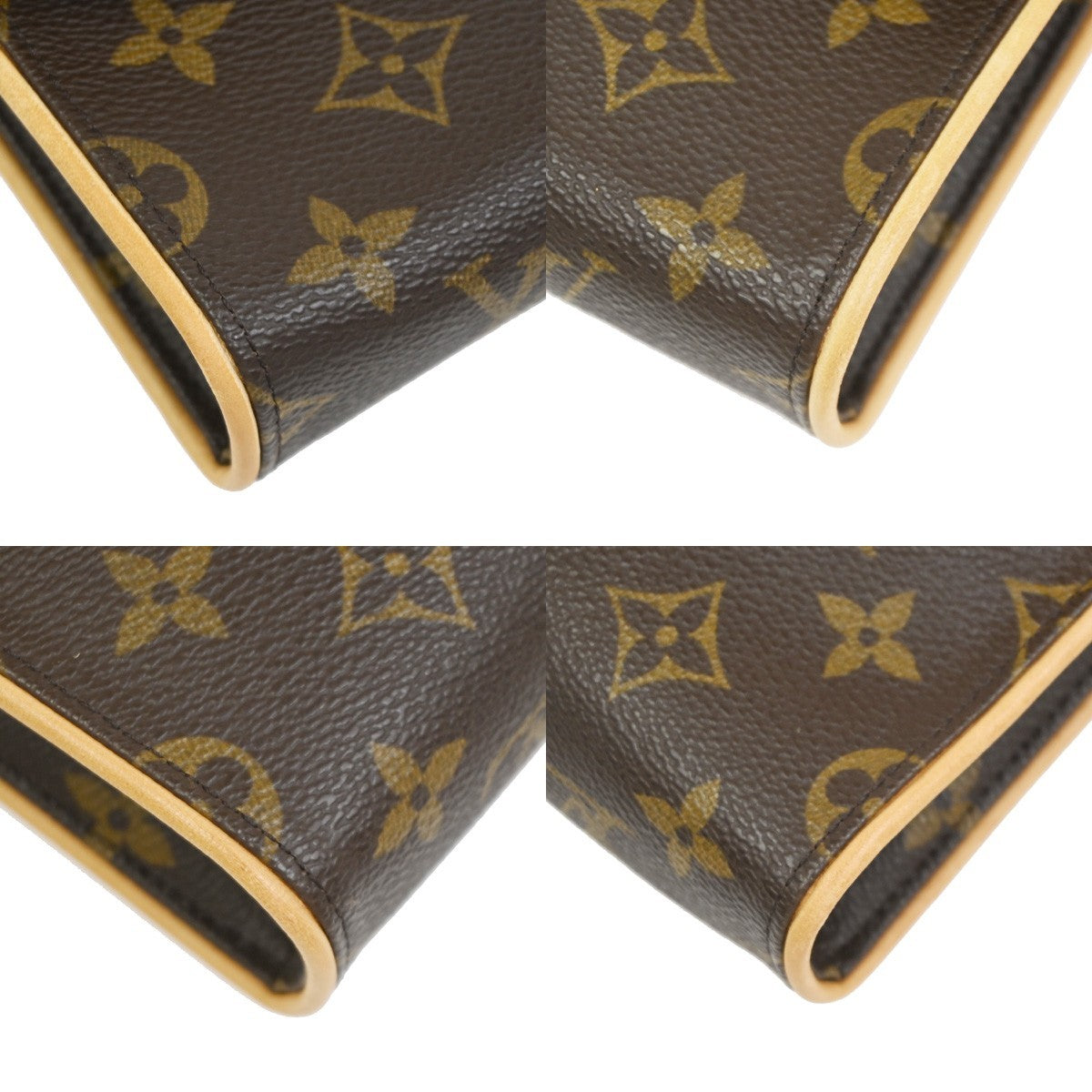 Louis Vuitton Florentine Waist Bag Monogram Canvas, Brown, Canvas, Clutch