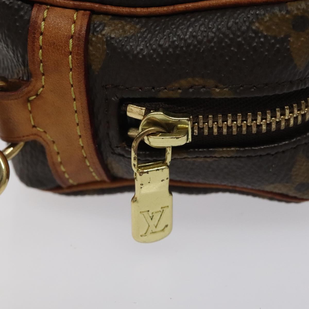 Louis Vuitton Wapiti Trousse Pouch Monogram Canvas, BROWN, CANVAS, Clutche & pouche