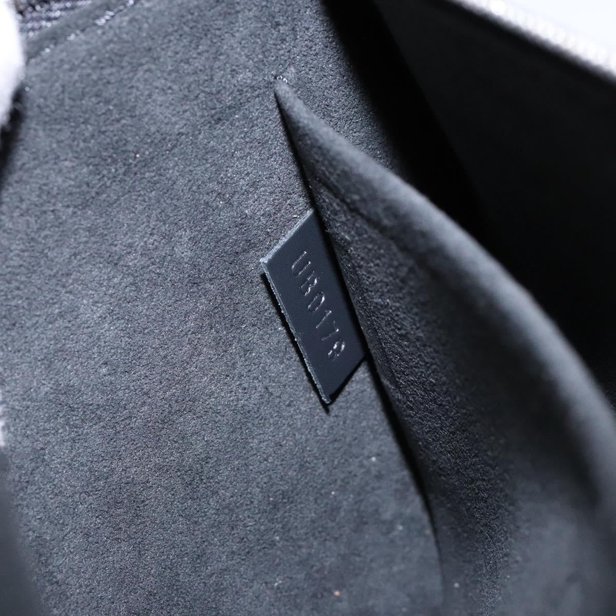 Louis Vuitton Neverfull Pochette Epi Leather, BLACK, LEATHER, Tote bag