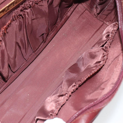 cartier Must de Cartier Clutch bag Leather, BURGUNDY, LEATHER, Clutche & pouche