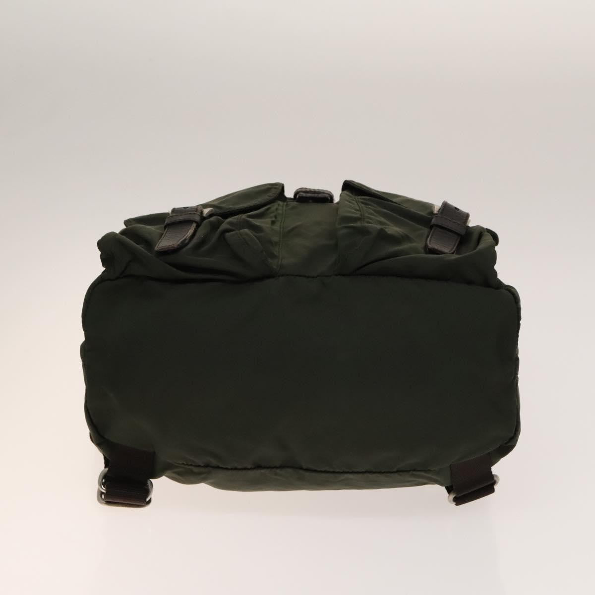Prada Sac à dos Re-nylon nylon, KHAKI, NYLON, Backpack