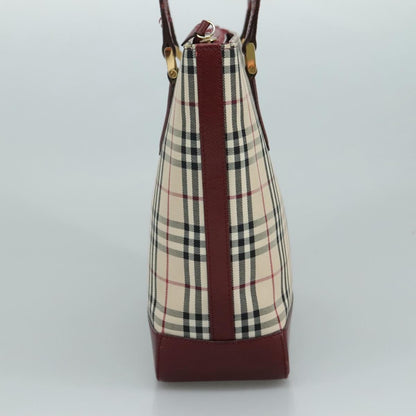 Burberry Nova Check Tote canvas check pattern, BEIGE, CANVAS, Tote bag