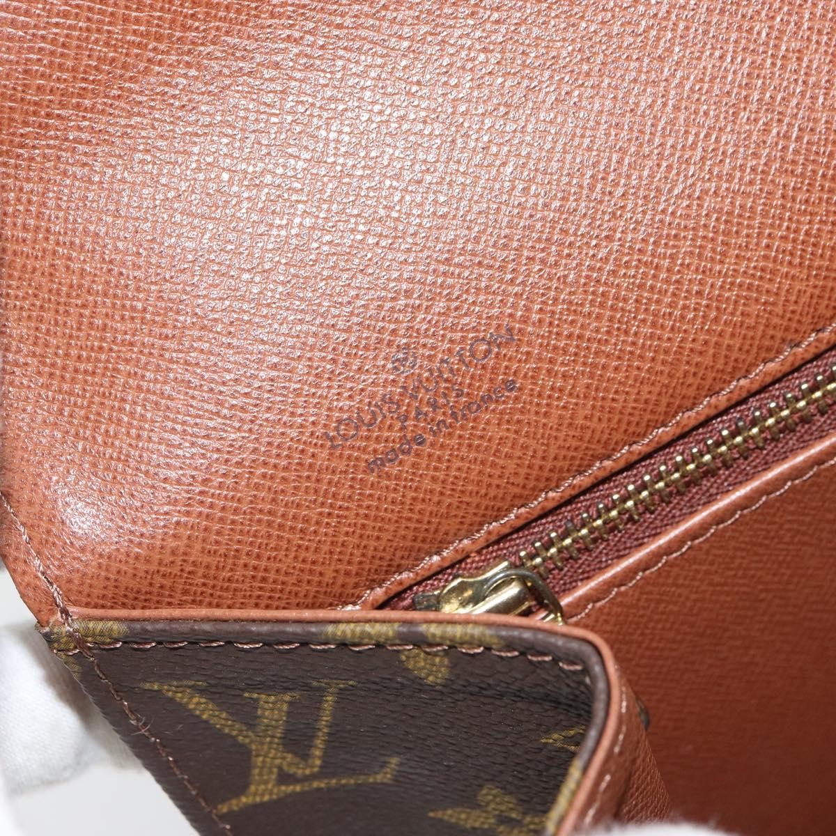 Louis Vuitton Dame Pochette Monogram Canvas, BROWN, CANVAS, Clutche & pouche
