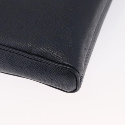 Louis Vuitton Alex Messenger Bag Taiga Leather, NAVY, LEATHER, Shoulder bag