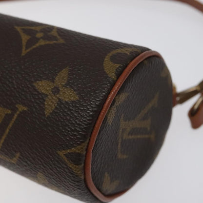 Louis Vuitton Papillon Pochette Monogram Canvas, BROWN, CANVAS, Handbag