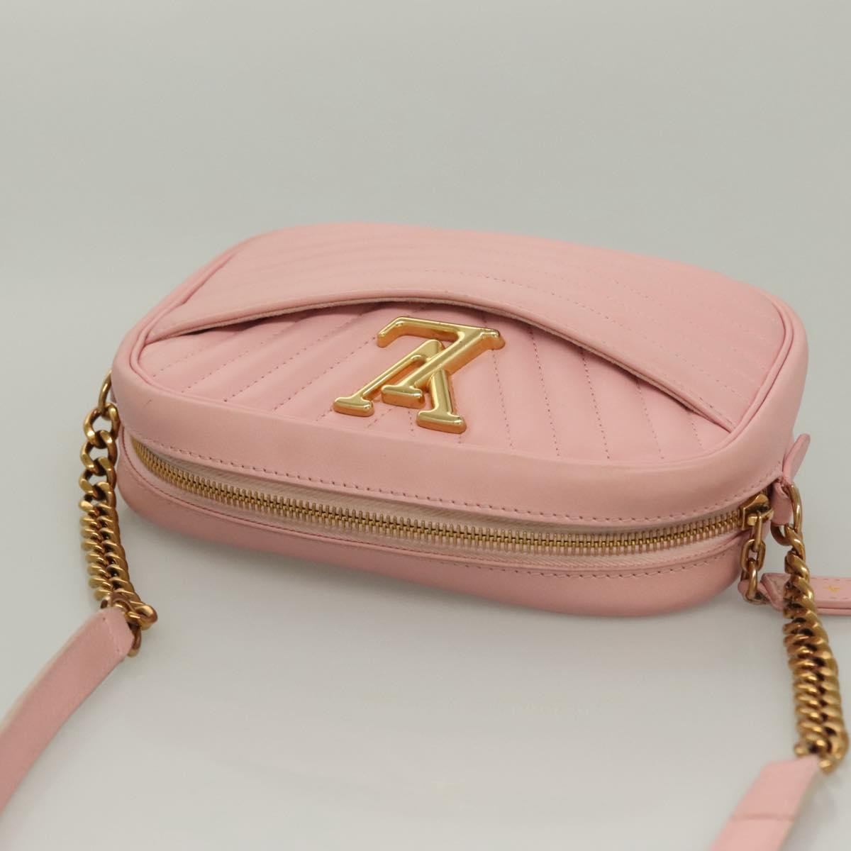 Louis Vuitton New Wave Camera Bag Quilted Leather, PINK, LEATHER, Crossbody bag
