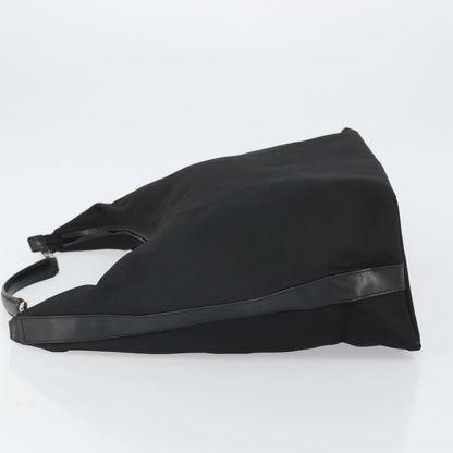 Gucci Vintage Shoulder Bag Nylon, BLACK, NYLON, Shoulder bag