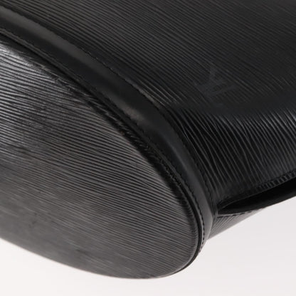 Louis Vuitton Saint Jacques Handbag Epi Leather, BLACK, LEATHER, Shoulder bag