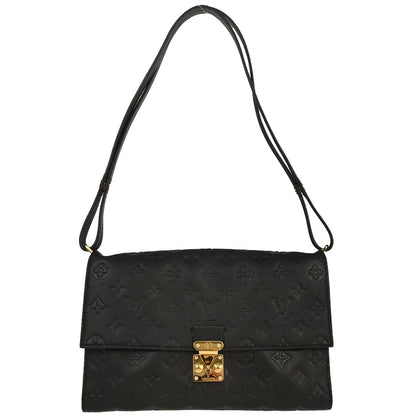 Louis Vuitton Fascinante Handbag Monogram Empreinte Leather, BLACK, LEATHER, Shoulder bag