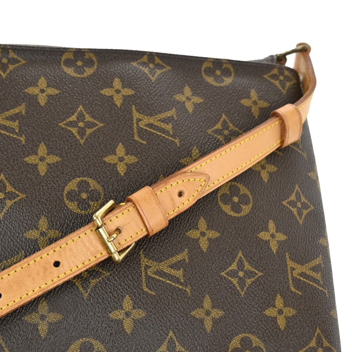 Louis Vuitton Musette Salsa Handbag Monogram Canvas, BROWN, CANVAS, Shoulder bag