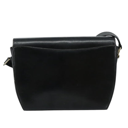 Salvatore Ferragamo Gancini Flap Shoulder bag Leather, Black, Leather, Shoulder Bag